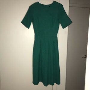 Teal Mid-Length Dress